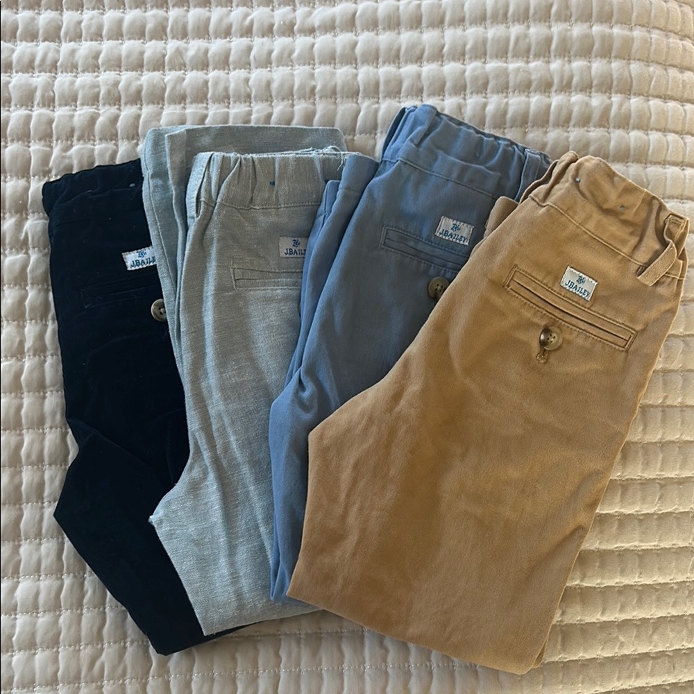 Set of 4 - J. Bailey champ pants - 4T
